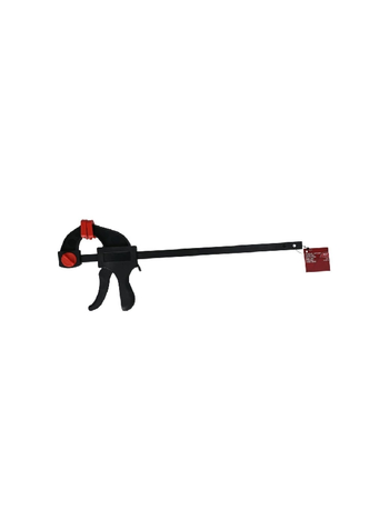 Ace Powder Coated Carbon Steel Quick Release Bar Clamp Black And Red 12 Inch 1Piece