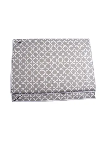 Compactor Space Saving Zipper Closure Vacuum Bag Grey And White 150L