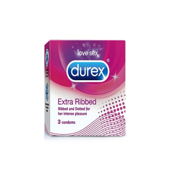 ديوركس مضلع إضافي 3 واقي ذكري 1علبة