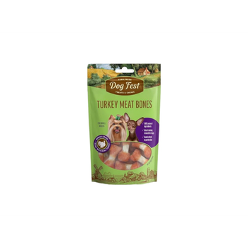 Dog Fest Turkey Flavored Bones for Small Breeds 55g