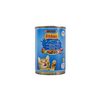 Purina Friskies Salmon & Tuna Wet Cat Food 400g