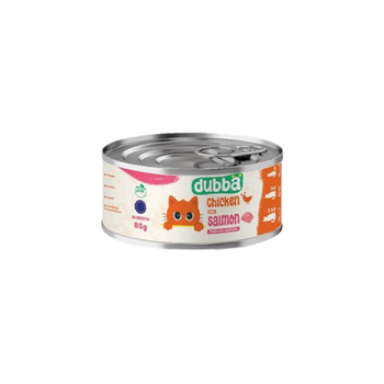 Dubba Chicken & Salmon Cat Food 85g