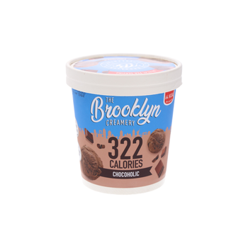 The Brooklyn Creamery Low-Calorie Chocoholic Ice Cream 450Ml