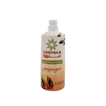 Sunrosa Body Wash Papaya 800Ml