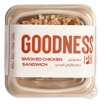 Goodness Smoked Chicken Sandwich 138g