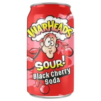 Warheads Black Cherry Soda 330Ml