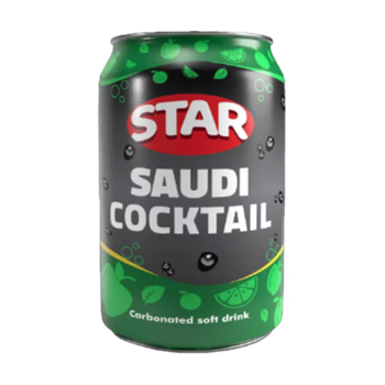 مشروب غازي ستار سعودي للكوكتيل 300مل