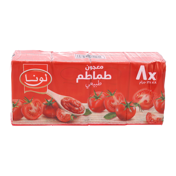 لونا معجون طماطم 8 × 135جرام