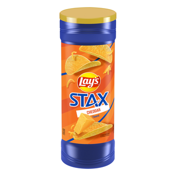 Lay's Stax Cheddar Potato Crisps 155.9g