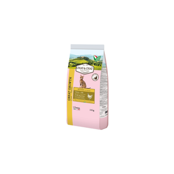 Chat & Chat Dry Food For Kittens With Chicken 14Kg