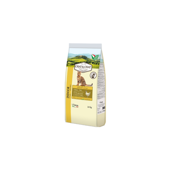Chat & Chat Dry Food For Adult Cats With Chicken 14Kg