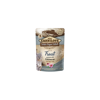 كارنيلوف طعام رطب للقطط بالسلمون المرقط والاشنسا 85جرام
