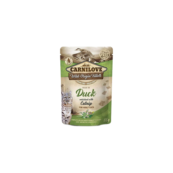 كارنيلوف طعام رطب للقطط بالبط والكاتنيب 85جرام