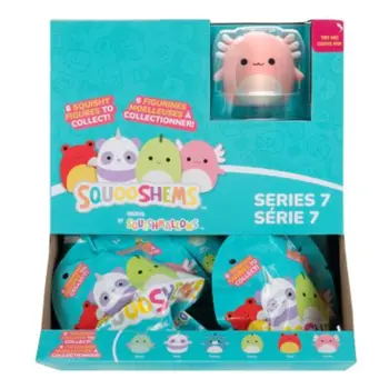 Squooshems- 2.5 inch Squooshems Assortment Series 7: Friends & Fantasy Squad Bulk Pack w/ PDQ 1Piece