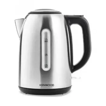 Kenwood 1.7Liter Cordless Electric Kettle 2200W With Auto Shut-Off & Removable Mesh Filter Black/Silver 1Piece