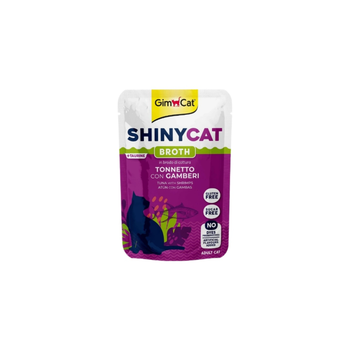 GimCat ShinyCat Tuna & Shrimp Wet Cat Food 70g