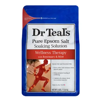 Dr Teal's Rosemary & Mint Epsom Salt Soaking Solution 1360g