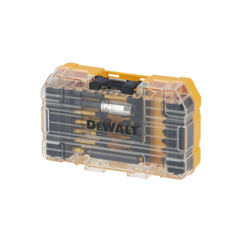 دي والت طقم مفكات براغي فليكستورك مع حافظة ونظام للاستخدام فائق القوة ألوان متعددة 4.5×22×22 سم 1قطعة