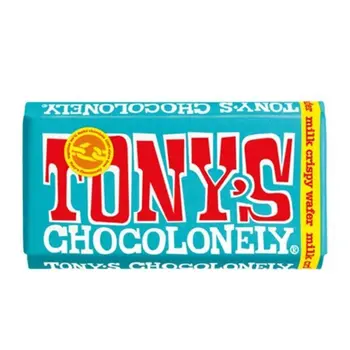 Tony's Chocolonely Milk Crispy Wafer 180g