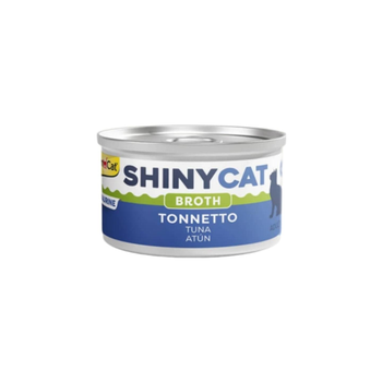 GimCat shiny cat wet food for cats with tuna in gravy 70g