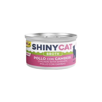 GimCat ShinyCat Chicken & Shrimp Wet Food for Cats 70g