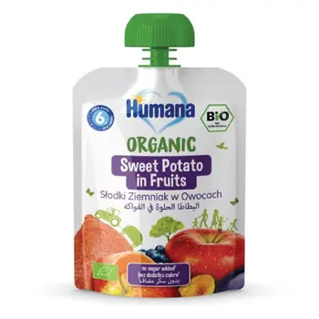 Humana Organic Sweet Potato Baby Food 90g