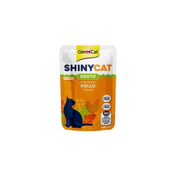 GimCat ShinyCat Chicken Wet Food for Adult Cats 70g