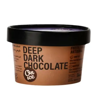 On Ice Deep Dark Chocolate Ice Cream 125ml
