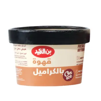 اون ايس بن العميد بنكهة الكراميل المقرمشة ايس كريم 125مل
