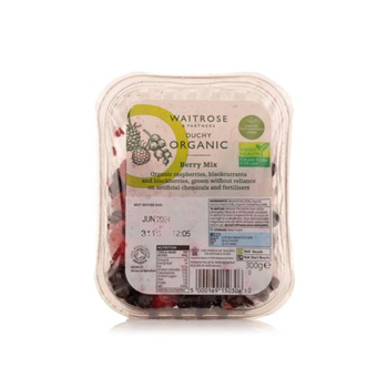Waitrose Duchy Organic Frozen Berry Mix 300g