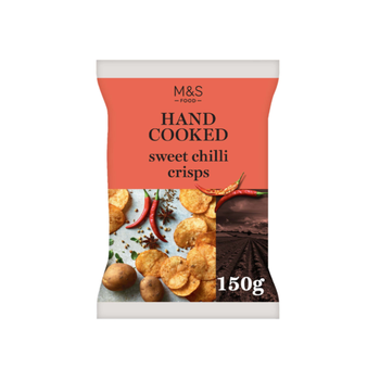 M&S Food Sweet Chilli Crisps 150g