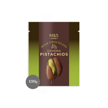 فستق مغطى بالشوكولاتة بالحليب