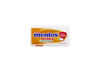 Mentos Mints Candy Clear Breath Orange Mint Vitamin C 30Pieces