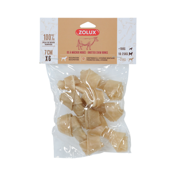 Zolux Pressed Chew Bone Treats For Medium And Small Dogs 2Pieces×5Cm