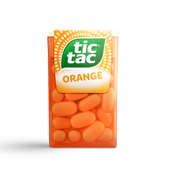 Tic Tac Orange Flavored Mints 18g On-the-Go Refreshment