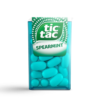 Tic Tac Spearmint Flavored Mints 18g On-the-Go Refreshment
