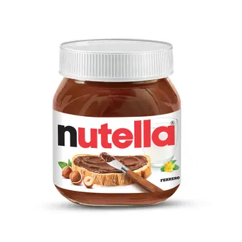 نوتيلا سبريد شوكولاتة بالبندق للإفطار برطمان 350جرام