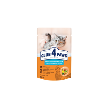 Club4Paws Premium Chicken Wet Cat Food 80g
