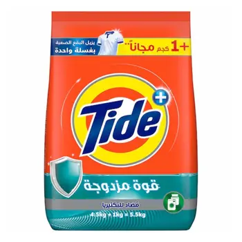 تايد مسحوق غسيل مضاد للبكتيريا للغسالات الاوتوماتيكية 5.5كيلو