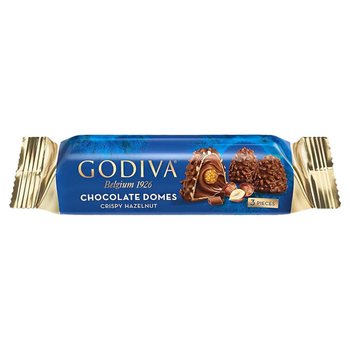 Godiva Hazelnut Chocolate Domes 3x30g