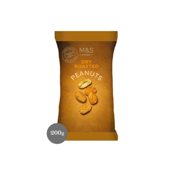 M&S Food Dry Roasted Peanuts 1Piece