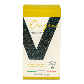 Riso Vignola Verele Nero Assoluto Brown Black Rice 342g