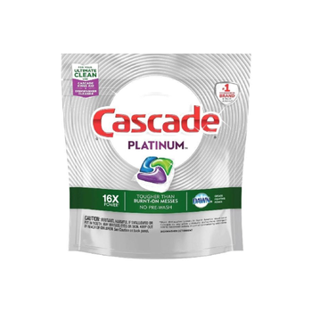 كاسكيد   14 قطعة من منظفات غسالة الأطباق بلاتينيوم برائحة منعشة خالية من المتاعب والفوضى 1000726 1قطعة