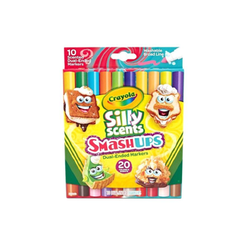Crayola Silly Scents Smash Ups Markers 10-Piece