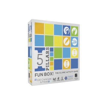 نوت أبليكيبل  لعبة النشاط الإسلامية الاؤكان الخمسة بصندوق ممتع باللغة الإنجليزية، متعددة الألوان 19.5 × 19.5 × 8.5 سم 073444 1قطعة