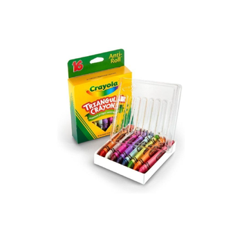 Crayola Triangular Crayon Set 16-Piece