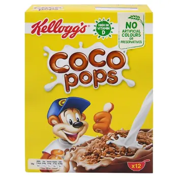 Kellogg's Coco Pops Chocolate Breakfast Cereal 330g