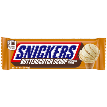 Snickers Butterscotch Scoop Candy 1.41oz
