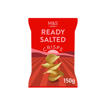 M&S Food Ready Salted Crisps 150g