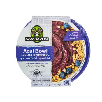Sambazon Organic Acai Superberry Bowl 173g